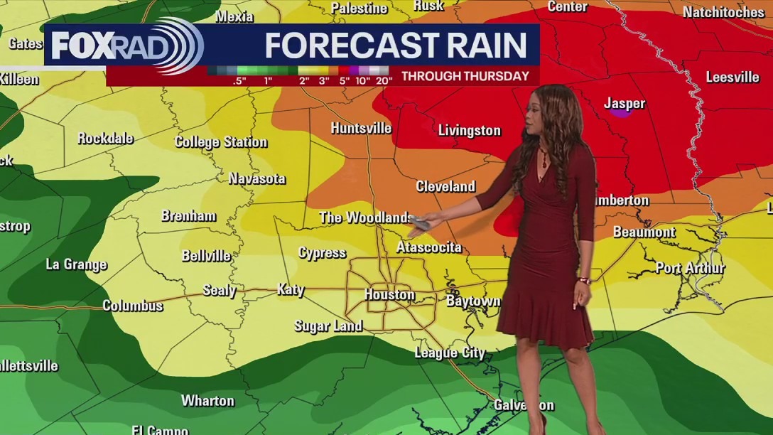 FOX 26 Houston Weather: More rain possible tonight, Monday