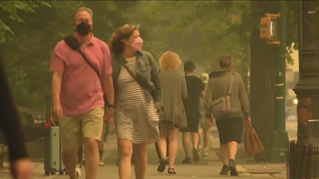 How wildfires and pollen surges are causing health issues