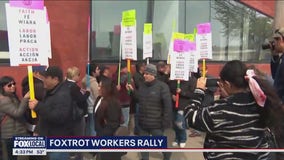 Foxtrot workers protest following company's abrupt closure