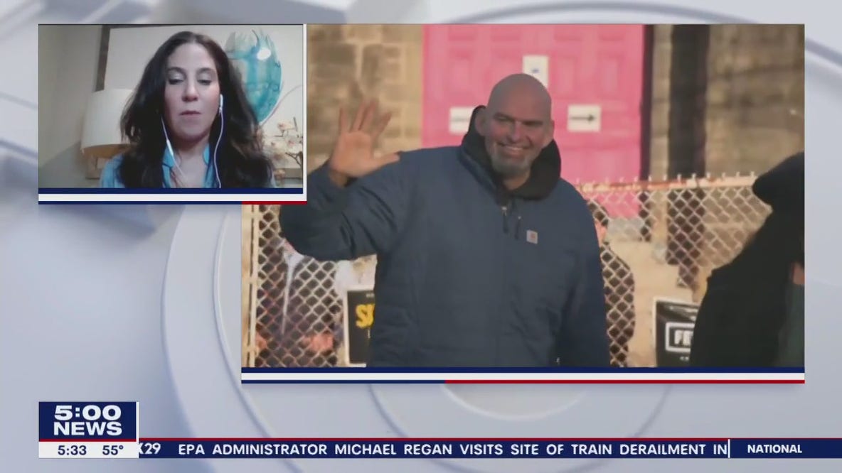 Pa. Senator John Fetterman checks into hospital to treat clinical depression