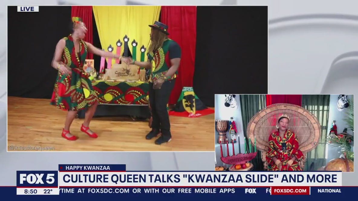 Learning the "Kwanzaa Slide"
