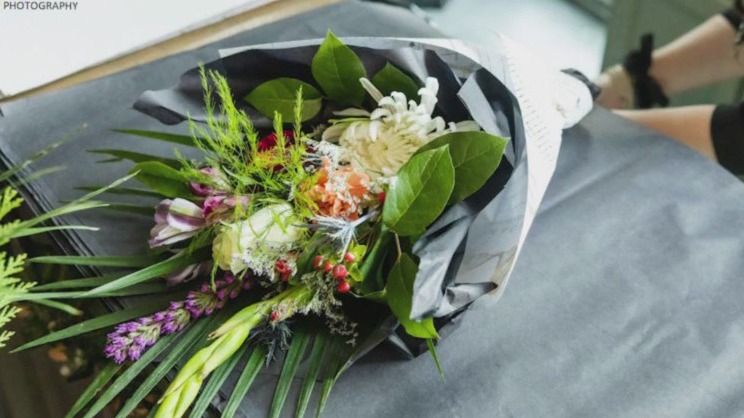 Machine in Wicker Park offers bouquets with Valentine's Day