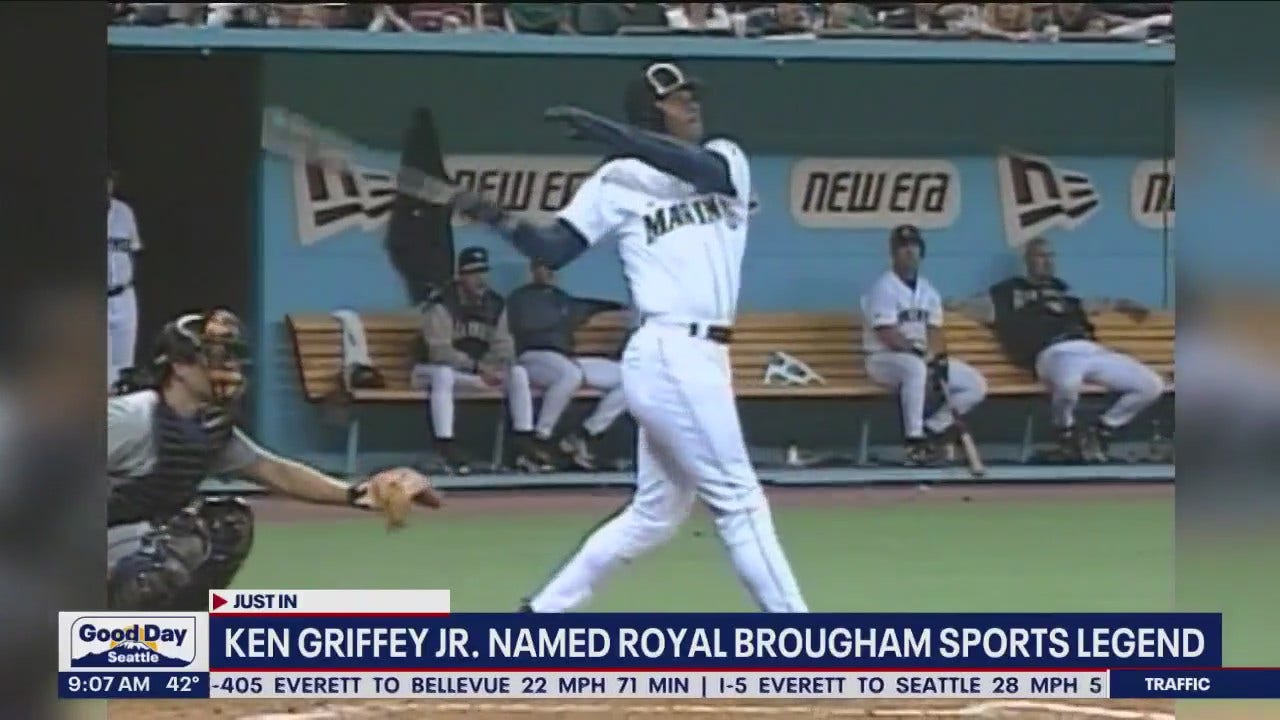 Ken Griffey Jr. selected for 2023 Royal Brougham Sports Legend Award – KIRO  7 News Seattle