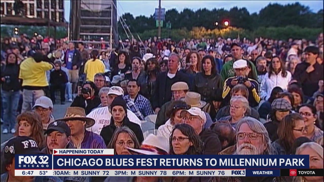 Chicago Blues Fest returns to Millennium Park