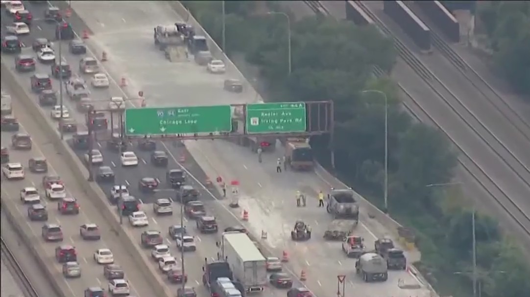 Kennedy Expressway inbound will fully reopen next week