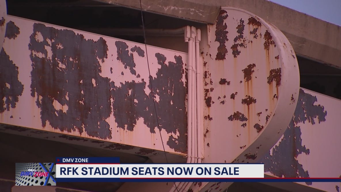 RFK Stadium Seats Now On Sale?