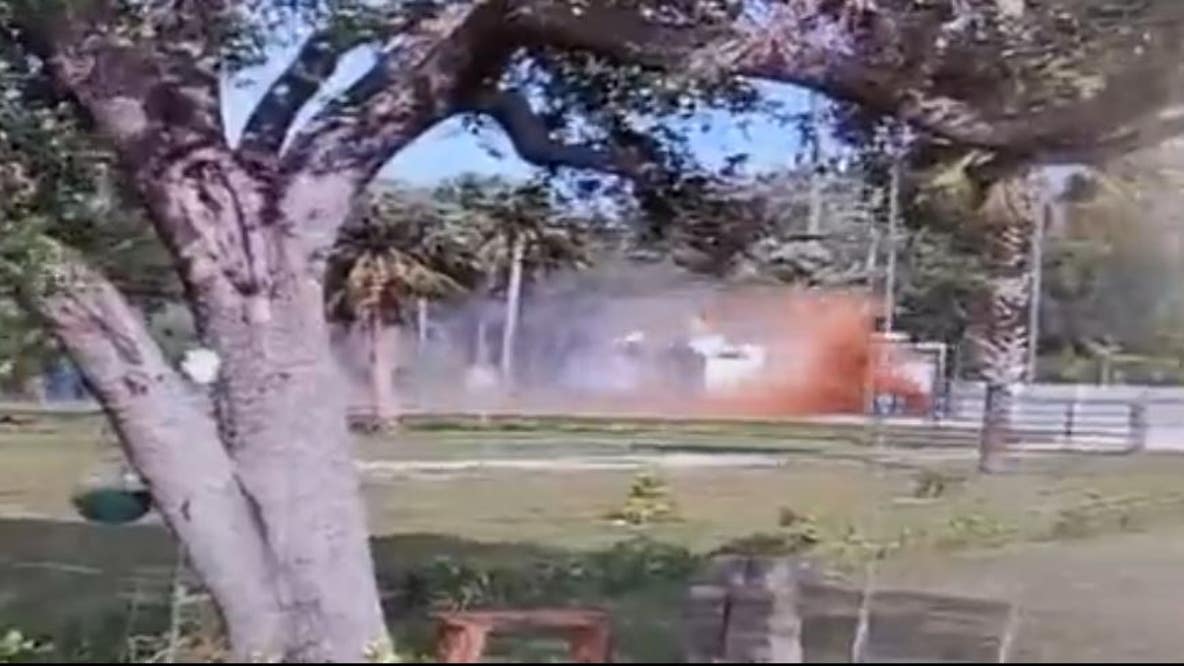 2 ejected after tanker truck carrying oil flips several times down Florida road