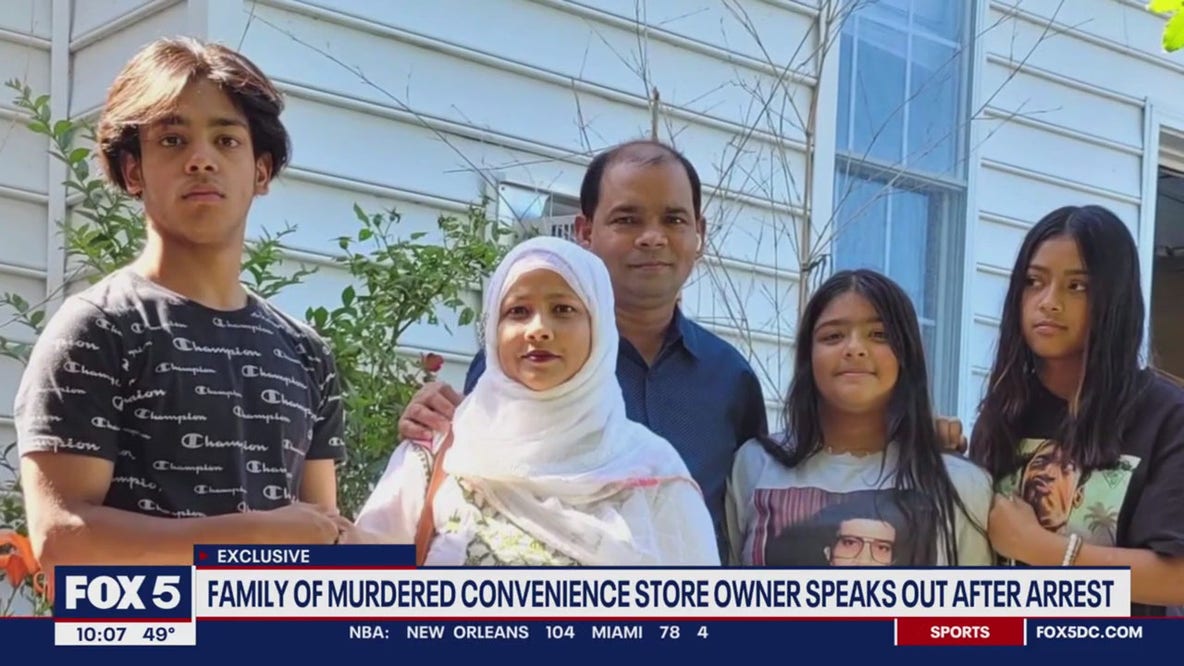 Family of murdered Capitol Heights convenience store owner speaks out after arrest