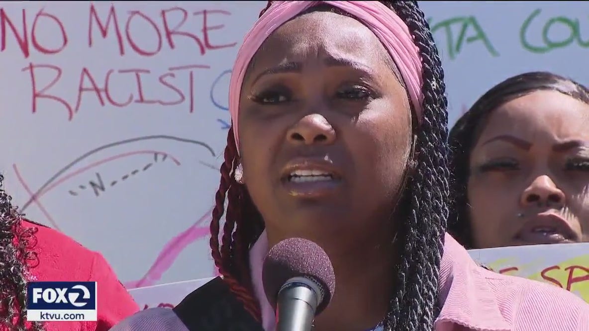 Protesters demand Antioch cops in racist text scandal be fired