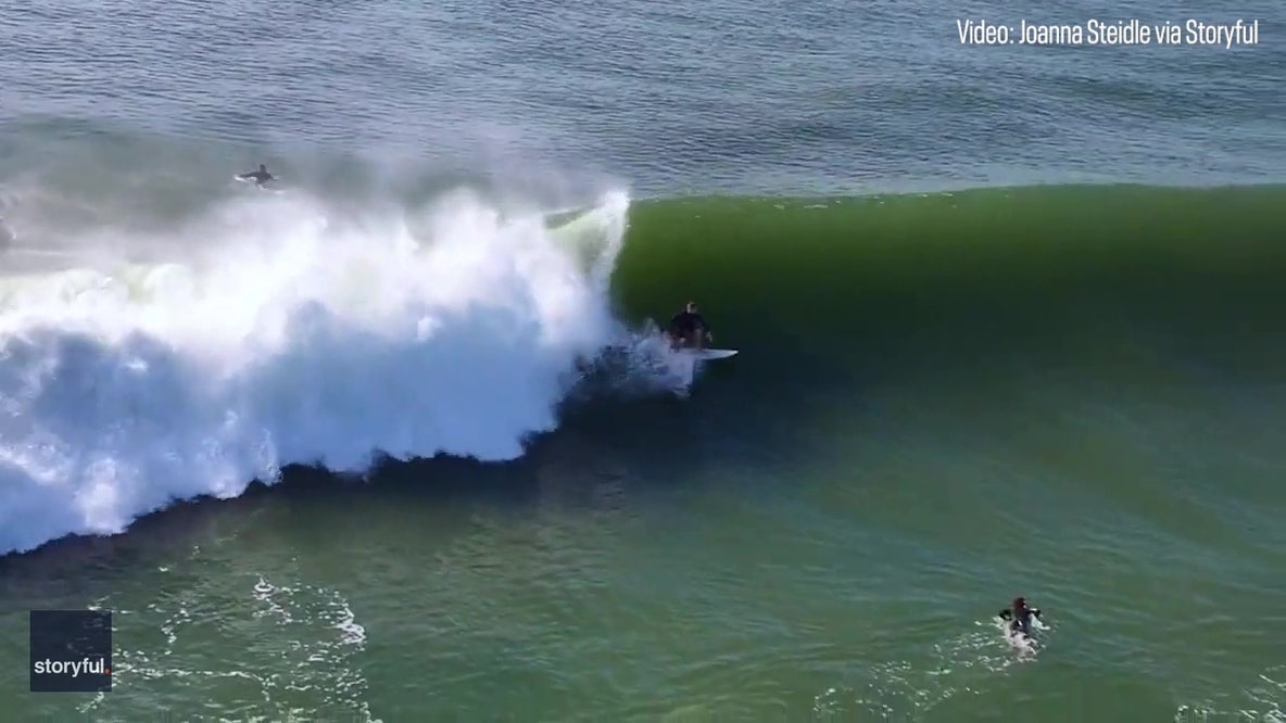 Hurricane Lee stirs up huge waves in Montauk