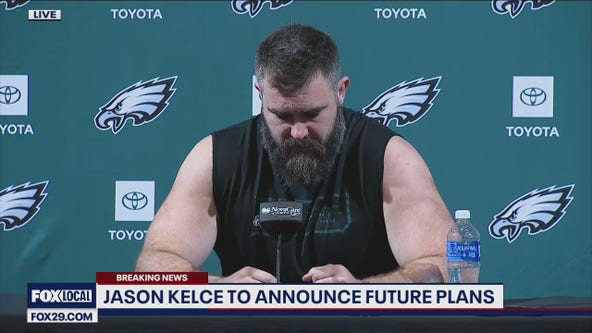 Jason Kelce retires from the NFL after 13 seasons with the