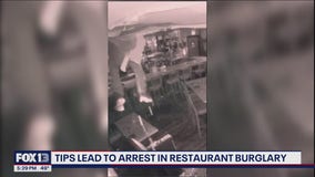 Burglars who broke in through restaurant ceiling arrested
