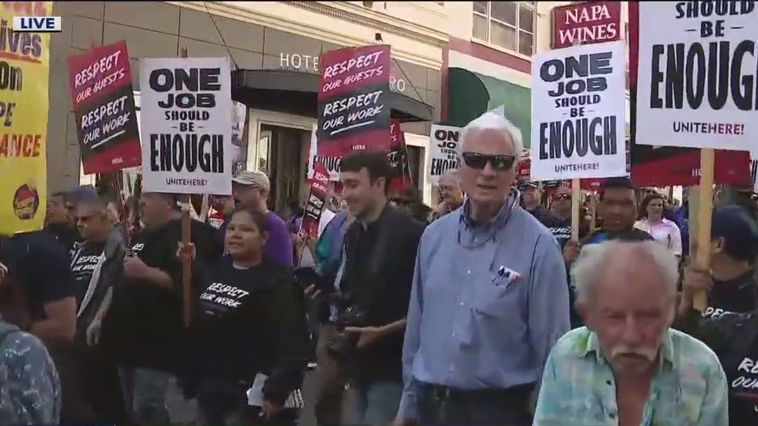 San Francisco sees hundreds of protestors for May Day