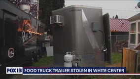 ‘If you see it, we’d like it back:’ White Center food truck business wants stolen trailer returned