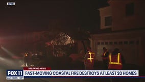 OC homes destroyed in Coastal Fire
