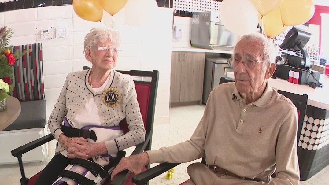 Arizona woman celebrates 100th birthday with 101-year-old husband