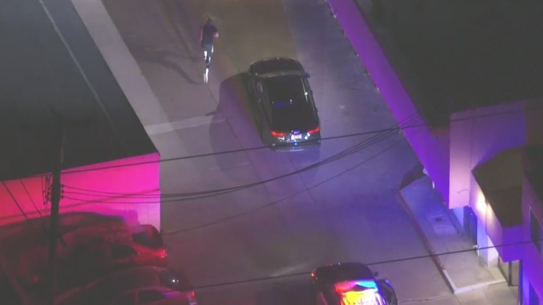 Half-hour police chase across LA's South Bay