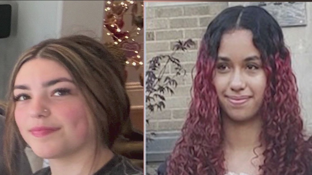 Search for missing teens