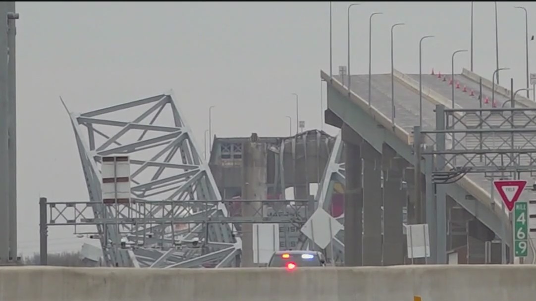 Baltimore bridge collapse cleanup begins