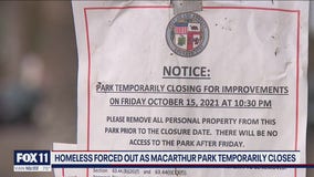 Part of MacArthur Park closing for 10 weeks