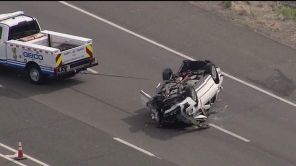 DPS investigates fatal rollover crash in Phoenix