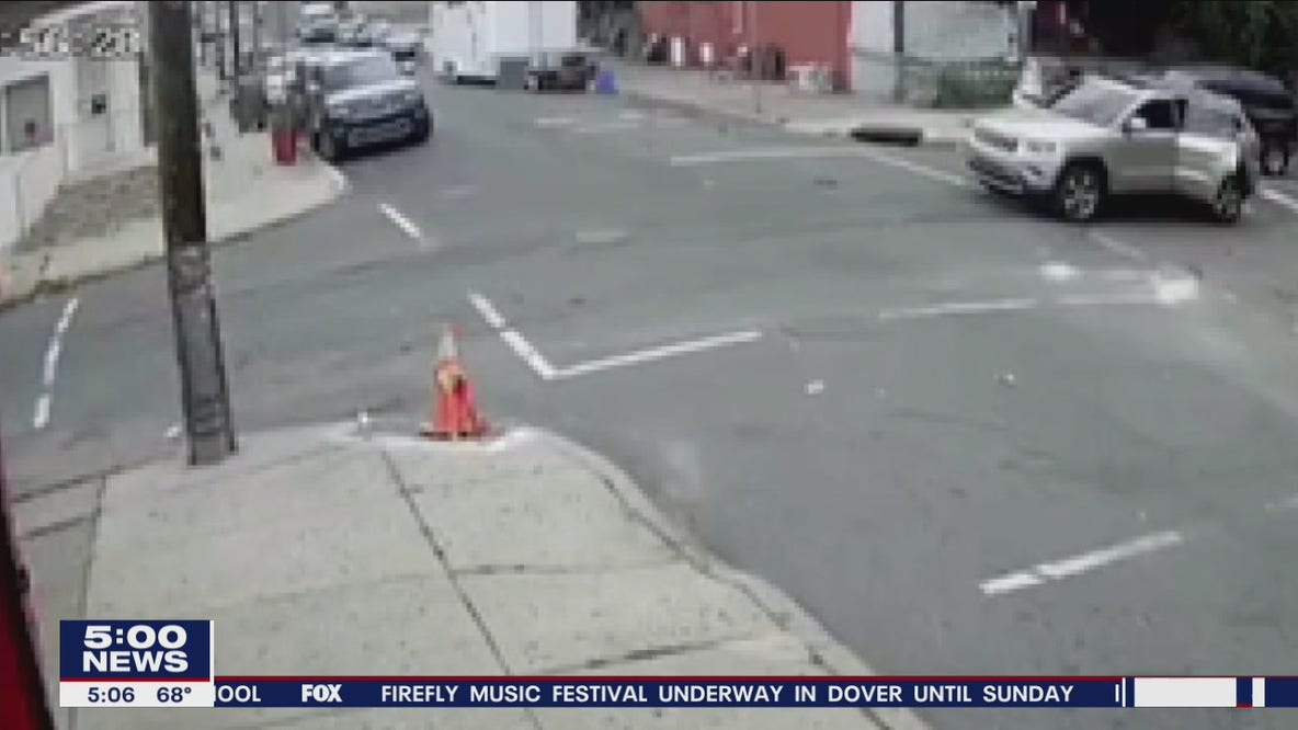 Mantua shooting that injured 4 caught on camera, hours after deadly shooting on same block