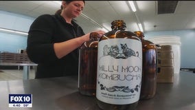 Made In Arizona: Milly Moon Kombucha making fermented tea health product in Phoenix