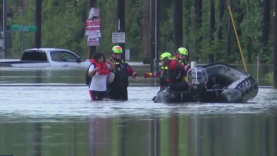 Non-stop rescues in northeast Houston