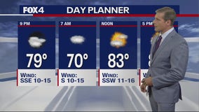 Dallas Weather: April 17 evening forecast