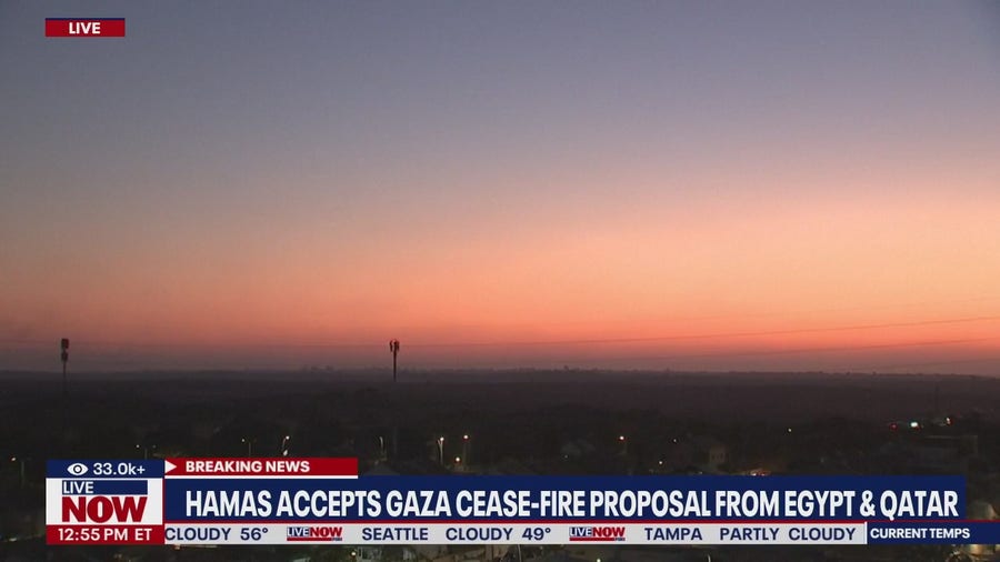 Hamas accepts Gaza cease-fire proposal