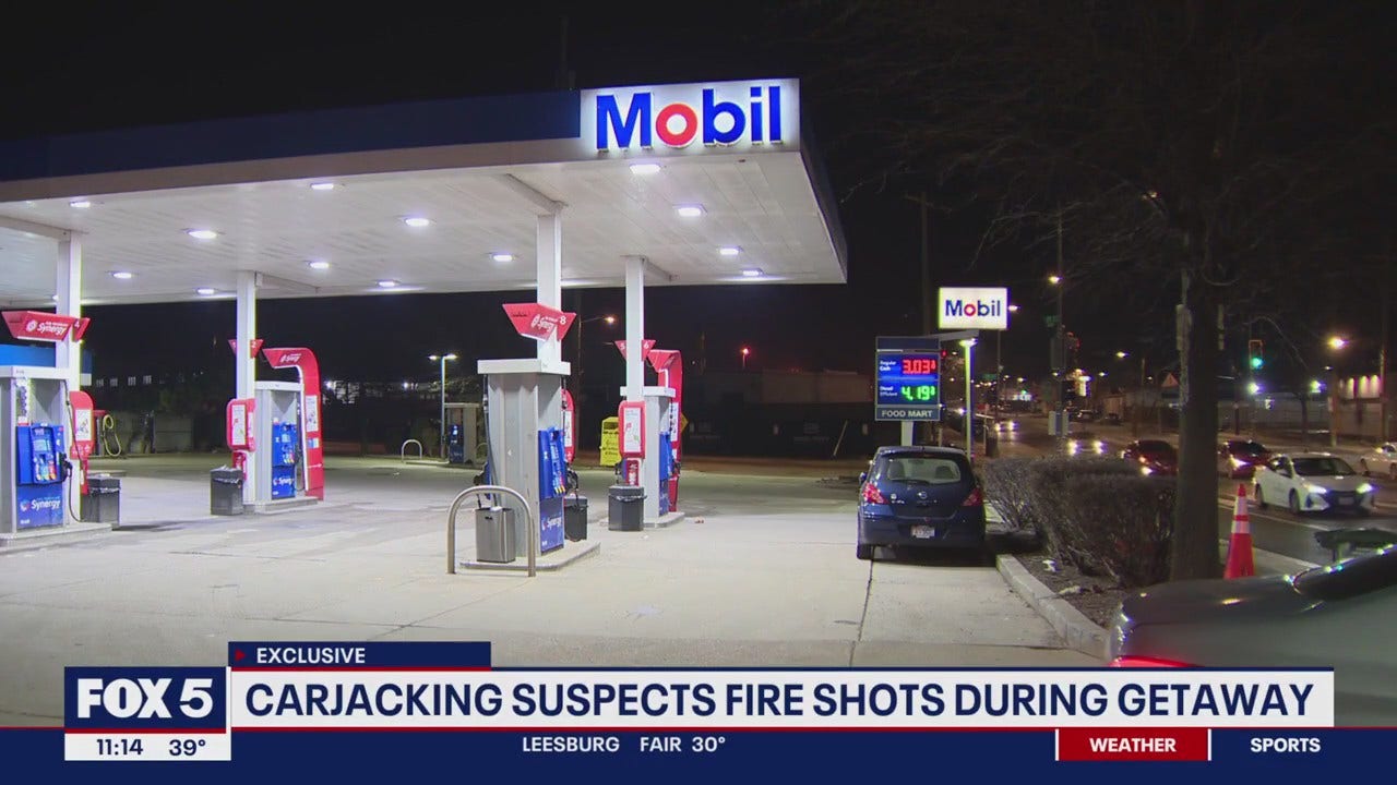 Thieves carjack Dodge Charger from Bladensburg gas station FOX 5 DC