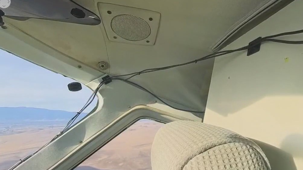 Pilotless plane flies over San Jose