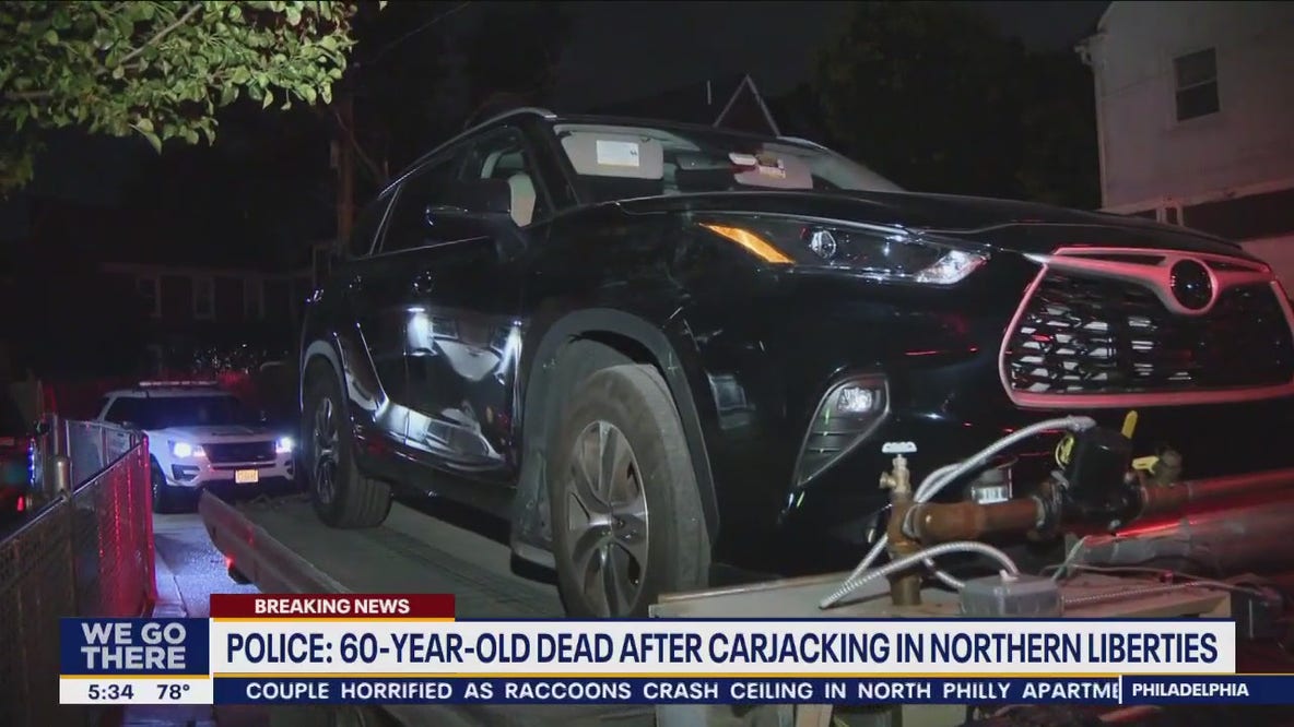 Man, 60, killed during violent carjacking in Northern Liberties