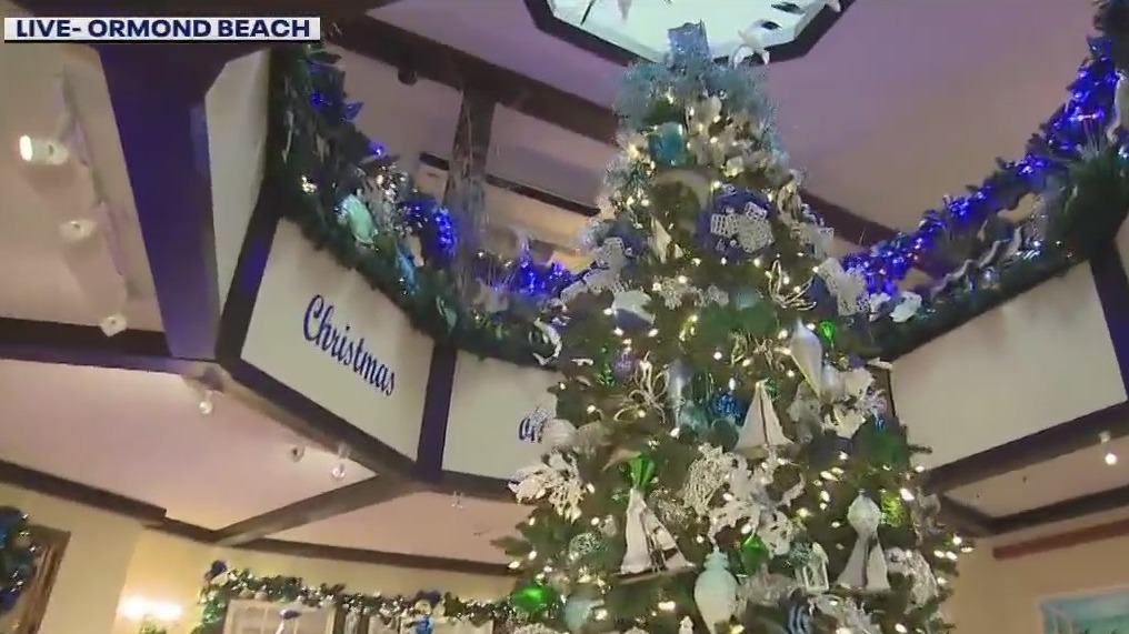 You can take a tour of this famous Central Florida mansion all decked out for the holidays