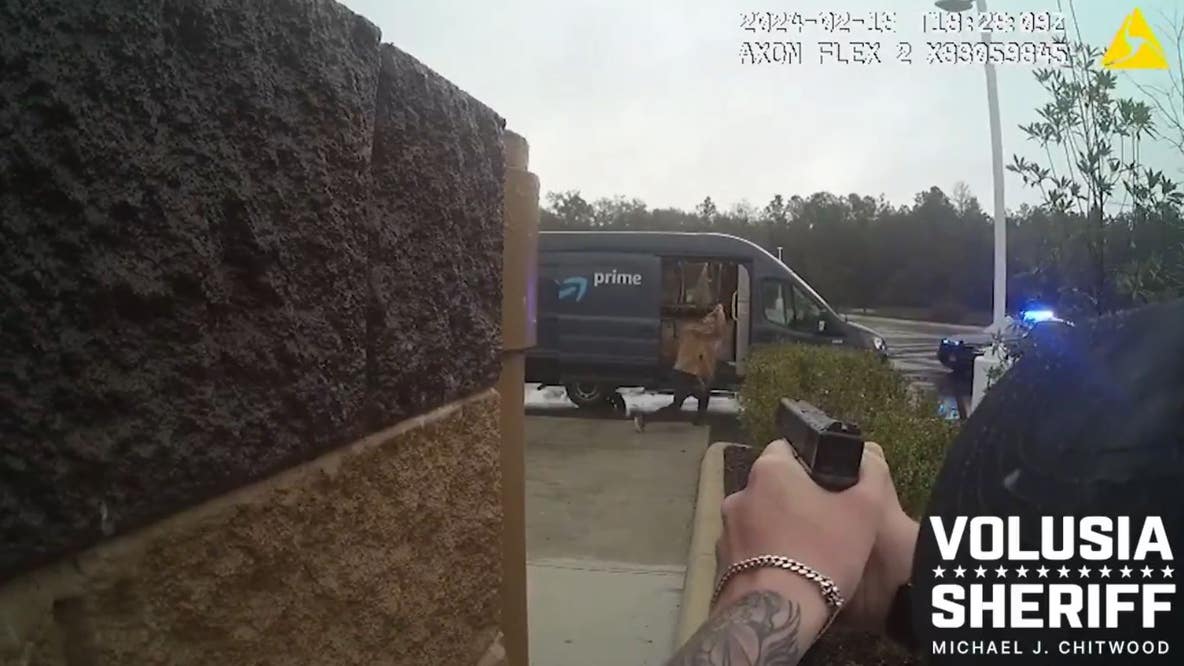 Florida man allegedly steals Amazon van