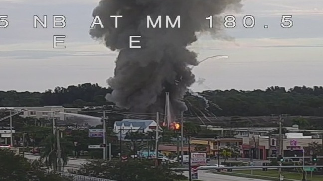 Watch: Fireworks exploded after fire sparks at fireworks store in Brevard County