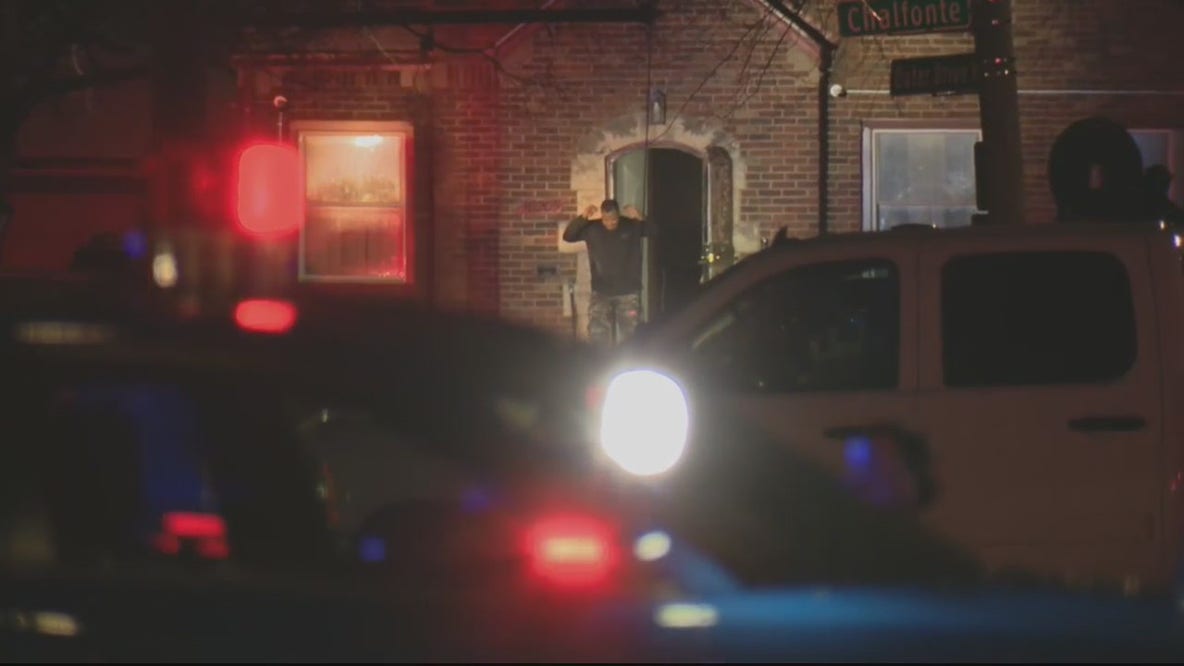 Barricaded gunman surrenders after shooting 2 state police troopers