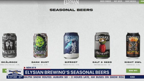 Elysian Brewing's seasonal beers