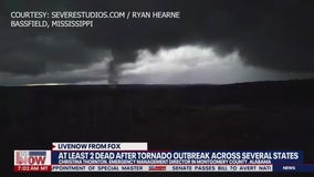 At least 2 killed amid tornado outbreak spanning several states