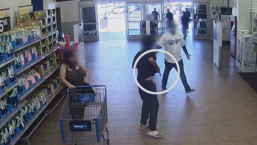 New video released of armed suspect's confrontation with officer at Laveen Walmart
