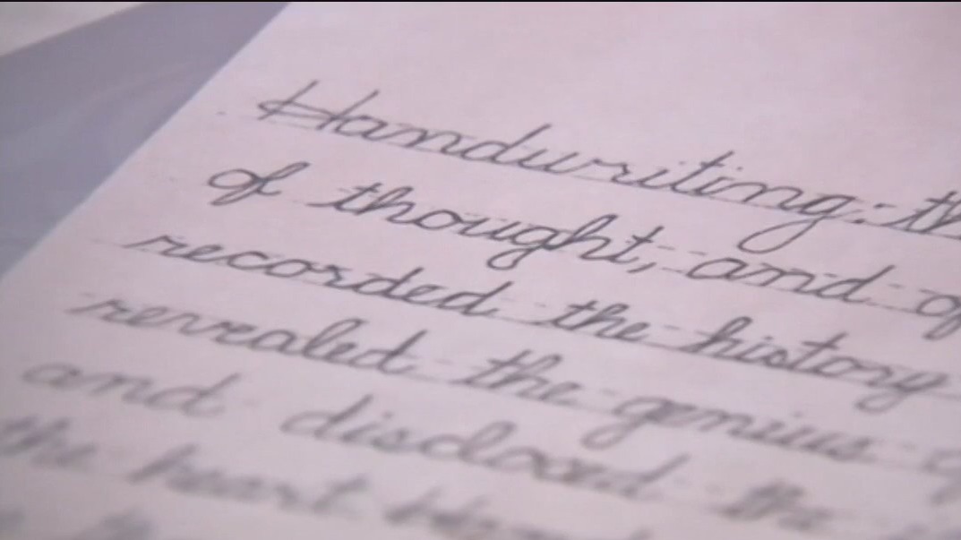 Cursive comes back: Bill signed requires cursive to be taught in California schools