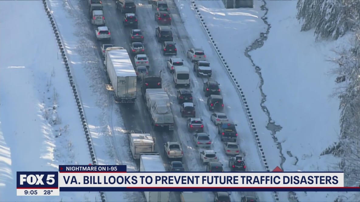 I-95 Shutdown: Virginia lawmaker proposes bill that would prevent future traffic disasters