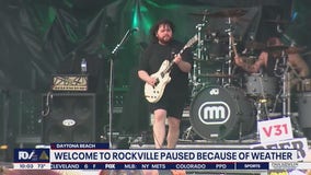 'Welcome to Rockville' paused because of weather