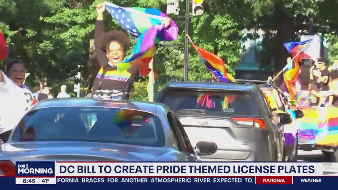 DC bill would create Pride-themed license plates