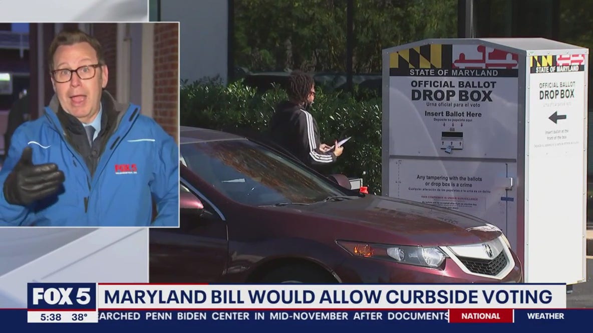Maryland bill would allow curbside voting