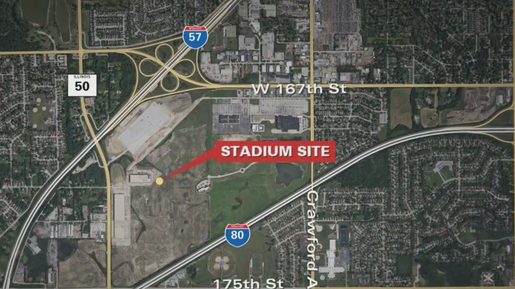 Chicago suburb pitches for Bears' new stadium