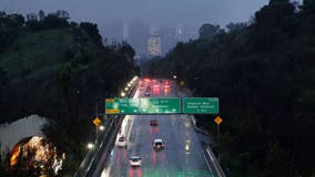 Weekend storms drench California