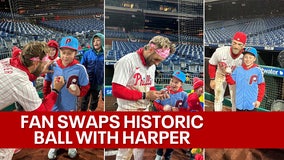 South Jersey boy swaps historic baseball with Bryce Harper