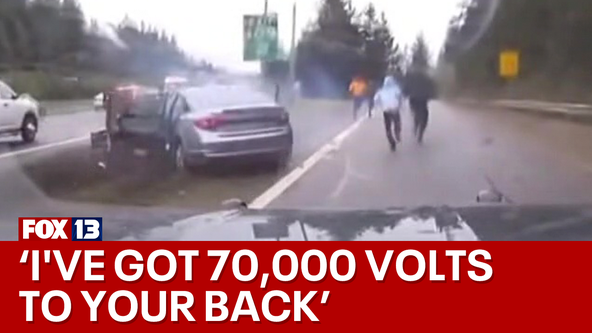 The Spotlight: 'I've got 70,000 volts to your back'