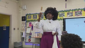 Chicago school celebrates Women's History Month with living history lessons